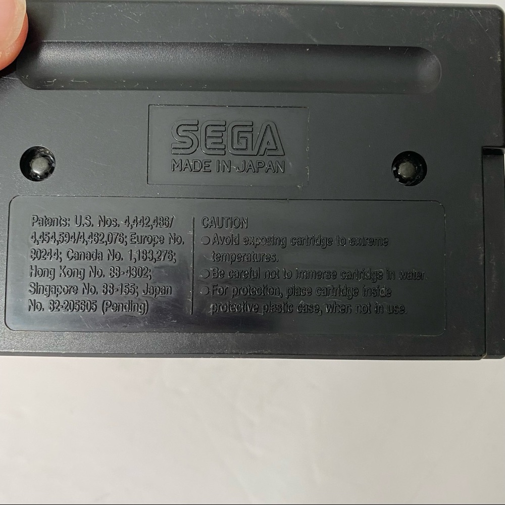 Vintage 1992 Sega Genesis Game James Bond 007 The Duel Tested Works - Picture 2 of 4